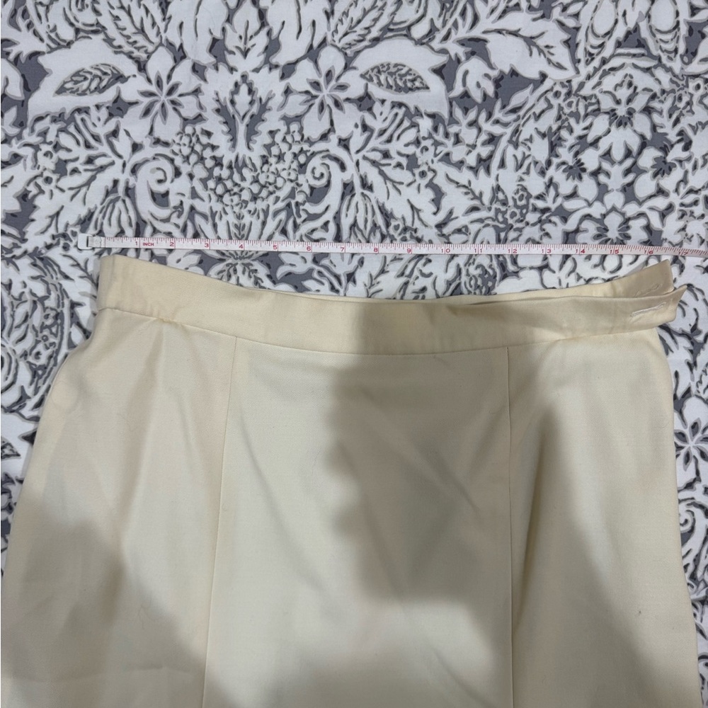 Vintage Escada Elegant wool Cream Double-Breasted Women's suit size 40/42German - Picture 16 of 16